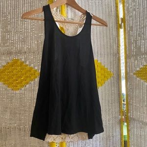 Long Tank with Laced Back